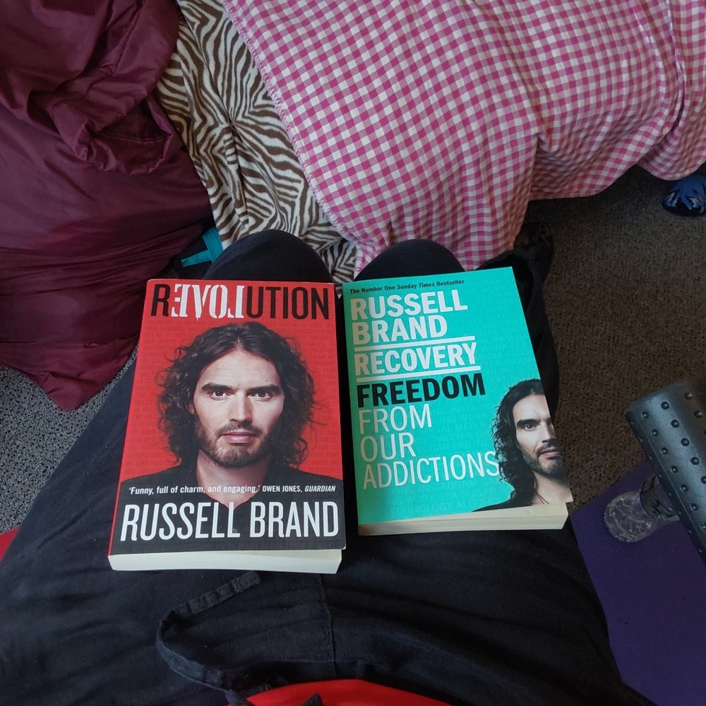 Two Russell Brand books. BRAND NEW.